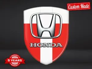 Honda Badges Bombés Résistants Max Stylés Pro